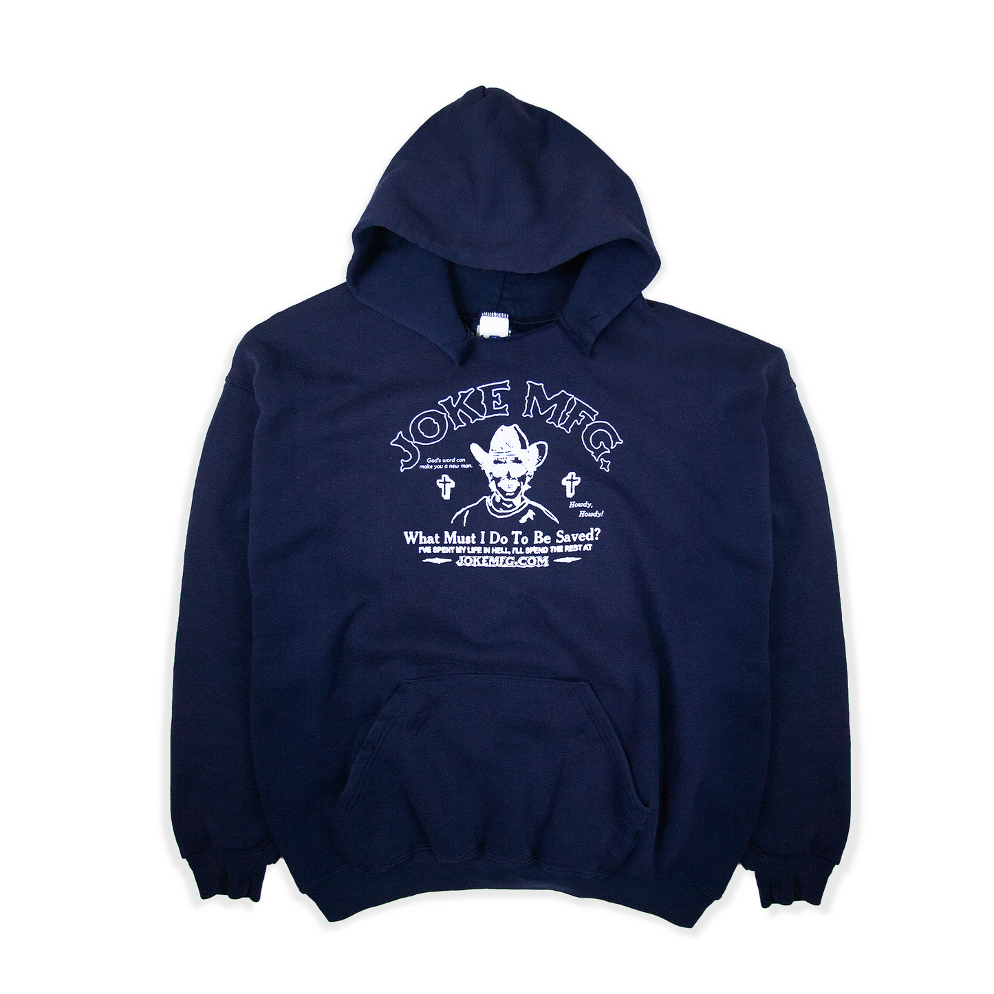 REWORKED HOODIE 002 - (NAVY / XXL)